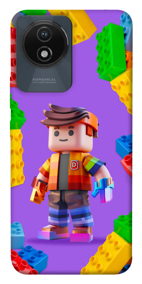 Чохол Colorful constructor для Vivo Y02