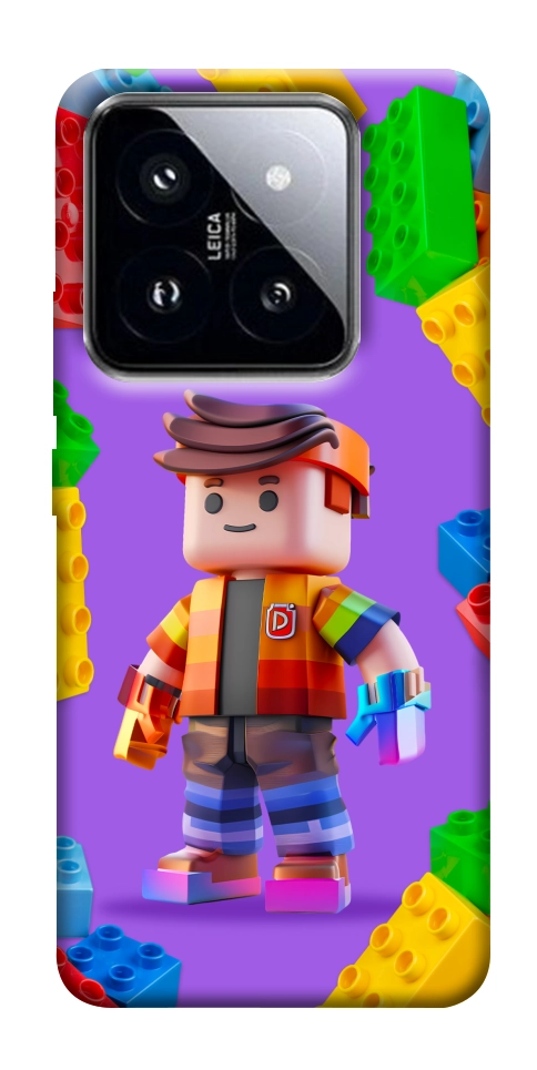 Чехол Colorful constructor для Xiaomi 14 Pro