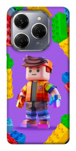 Чохол Colorful constructor для TECNO Spark 20 Pro