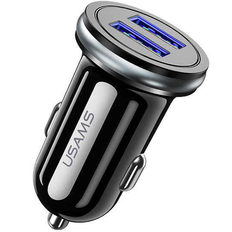 

АЗУ USAMS US-CC050 C4 (2USB 2.4A) (Черный) 700272