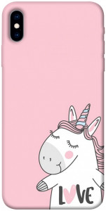 Чехол Unicorn love для iPhone X