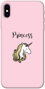 Чехол Princess unicorn для iPhone X