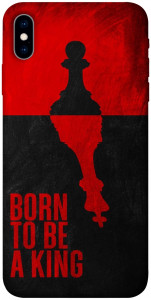 Чехол Born to be a king для iPhone X