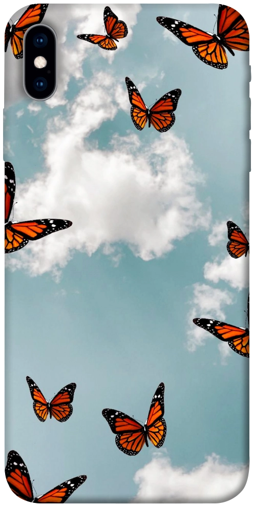 Чехол Summer butterfly для iPhone X