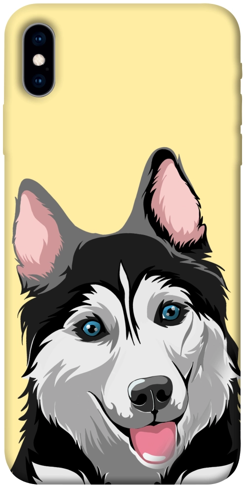 Чехол Husky dog для iPhone X