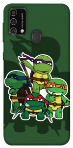 Чехол Green turtles для Galaxy M21s