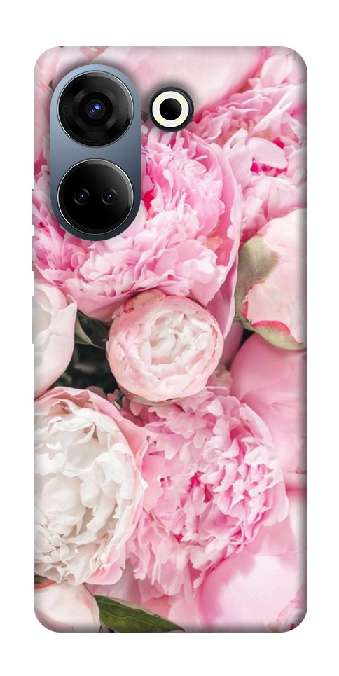 Чехол Pink peonies для TECNO Camon 20 Pro (CK7n)