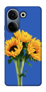 Чехол Bouquet of sunflowers для TECNO Camon 20 Pro (CK7n)