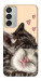 Чохол Cats love для Galaxy M15 5G