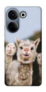 Чехол Funny llamas для TECNO Camon 20 Pro (CK7n)