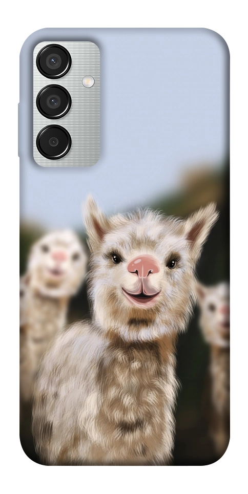 Чохол Funny llamas для Galaxy M15 5G