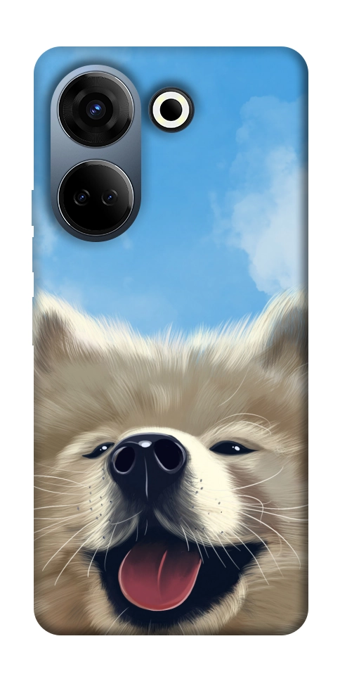 Чохол Samoyed husky для TECNO Camon 20 Pro (CK7n)