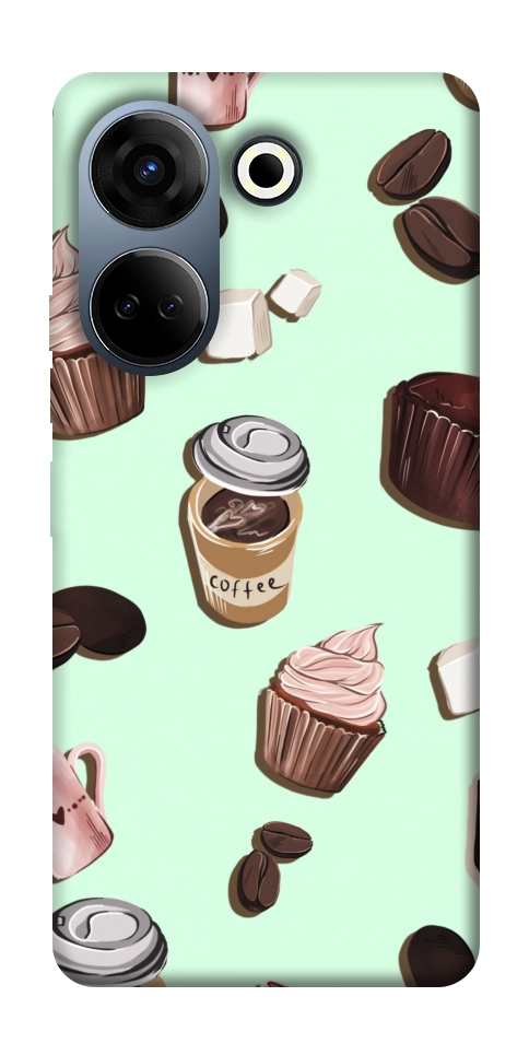 Чохол Coffee and sweets для TECNO Camon 20 Pro (CK7n)