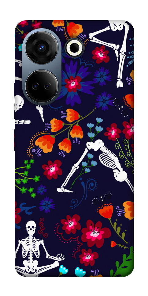 Чохол Yoga skeletons для TECNO Camon 20 Pro (CK7n)