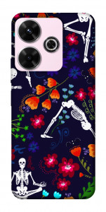 Чохол Yoga skeletons для Xiaomi Poco M6 4G