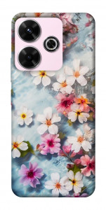 Чохол Floating flowers для Xiaomi Poco M6 4G