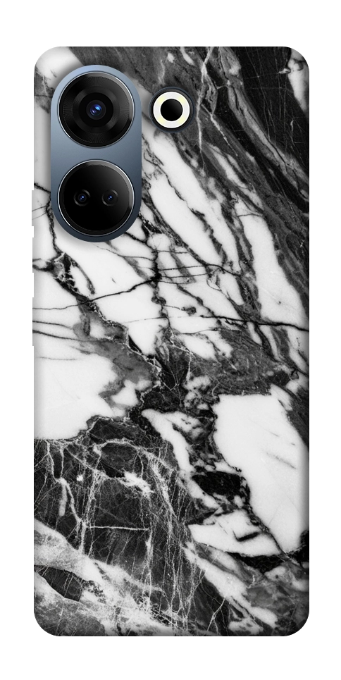 Чохол Calacatta black marble для TECNO Camon 20 Pro (CK7n)