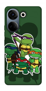 Чохол Green turtles для TECNO Camon 20 Pro (CK7n)