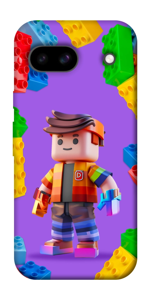 Чехол Colorful constructor для Google Pixel 8a