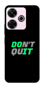 Чохол Don't quit для Xiaomi Poco M6 4G