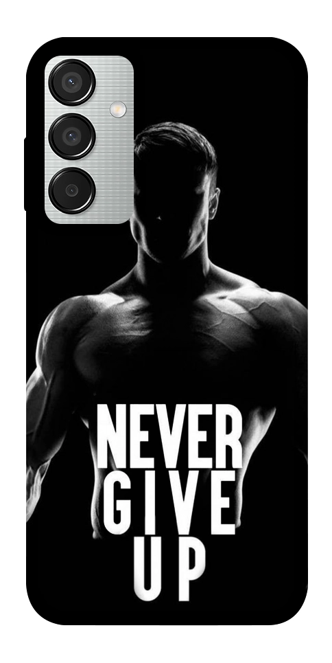 Чохол Never give up для Galaxy M15 5G