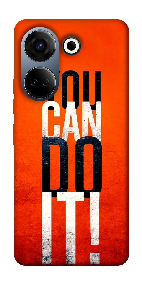 Чехол You can do it для TECNO Camon 20 Pro (CK7n)