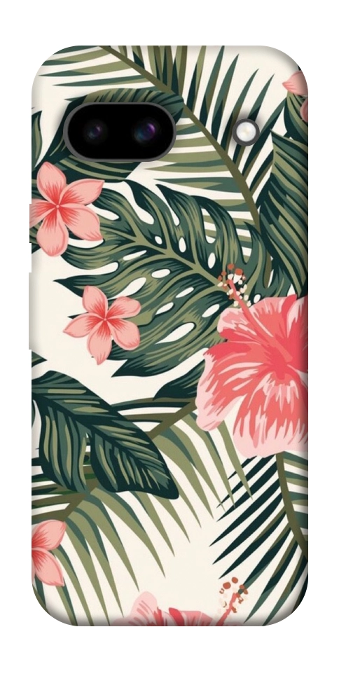 Чехол Tropic flowers для Google Pixel 8a