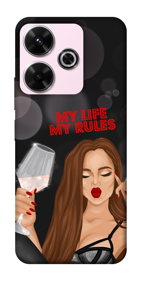 Чохол My life my rules для Xiaomi Redmi 13 4G