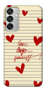 Чохол Love yourself для Galaxy M15 5G