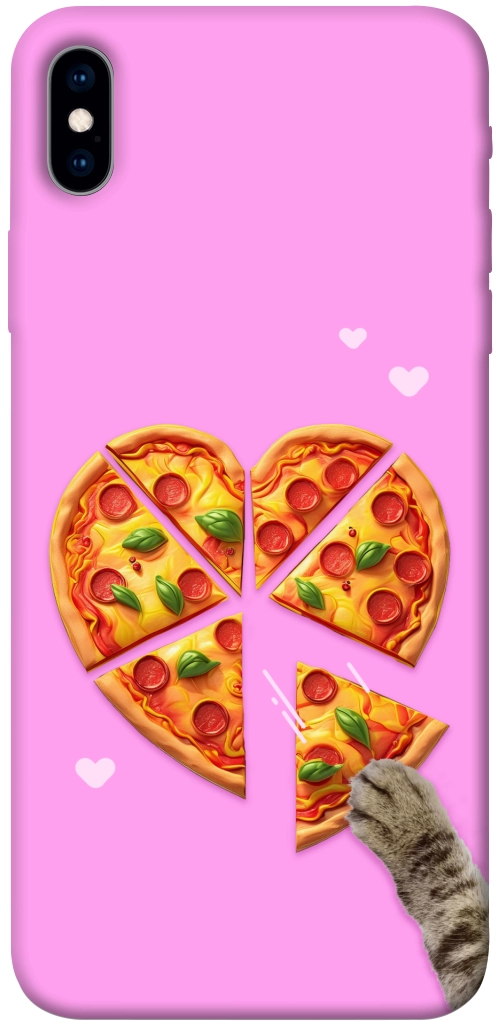 Чехол Pizza Love для iPhone XS Max