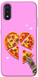 Чехол Pizza Love для Galaxy A01