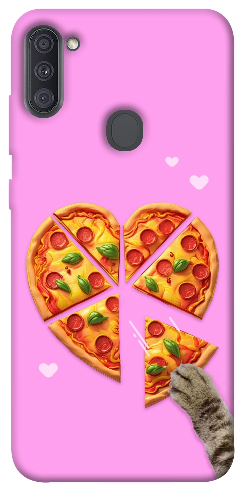 Чохол Pizza Love для Galaxy A11 (2020)