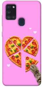 Чохол Pizza Love для Galaxy A21s (2020)