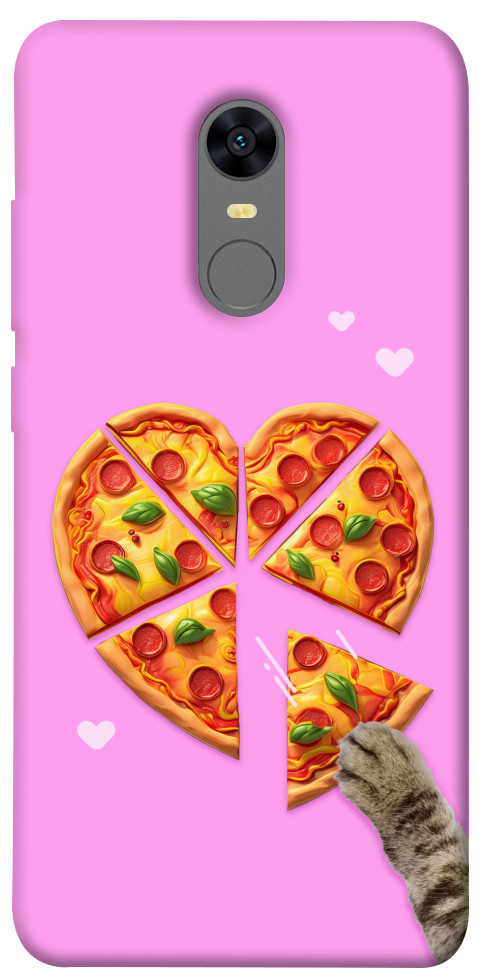 Чехол Pizza Love для Xiaomi Redmi Note 5 (Single Camera)