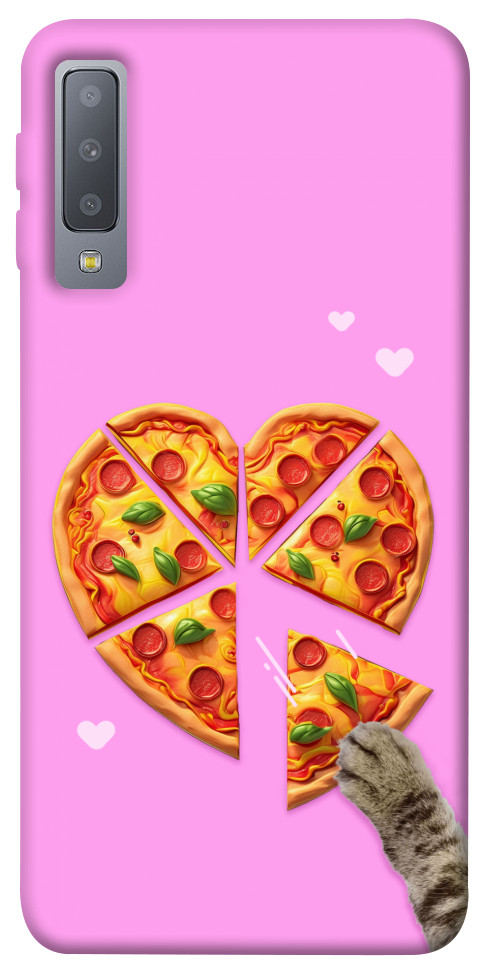 Чохол Pizza Love для Galaxy A7 (2018)