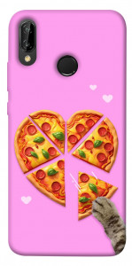 Чехол Pizza Love для Huawei P20 Lite