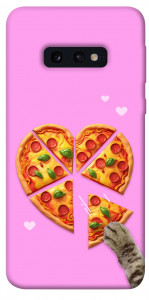 Чехол Pizza Love для Galaxy S10e