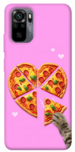 Чехол Pizza Love для Xiaomi Redmi Note 10