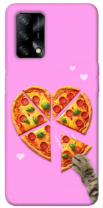 Чохол Pizza Love для Oppo A74 4G