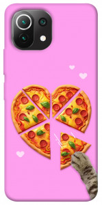 Чехол Pizza Love для Xiaomi Mi 11 Lite