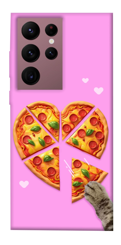 Чехол Pizza Love для Galaxy S22 Ultra