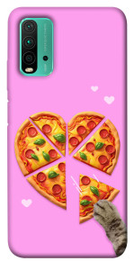 Чохол Pizza Love для Xiaomi Redmi Note 9 4G