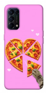 Чохол Pizza Love для Oppo Reno 5 4G