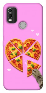 Чехол Pizza Love для Nokia C21 Plus