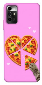 Чехол Pizza Love для ZTE Blade A72