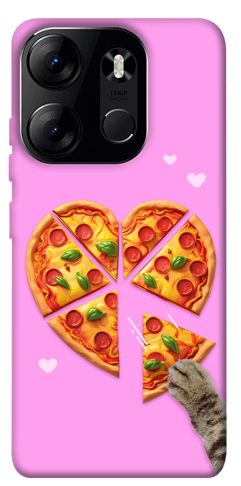 Чохол Pizza Love для Tecno Spark Go 2023