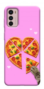 Чехол Pizza Love для Motorola Moto G42