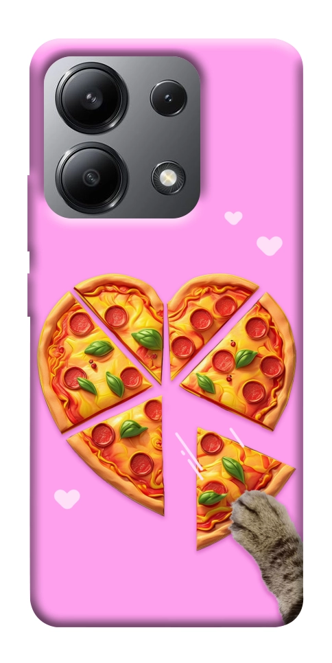 Чехол Pizza Love для Xiaomi Redmi Note 13 4G