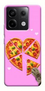 Чехол Pizza Love для Xiaomi Redmi Note 13 Pro 4G