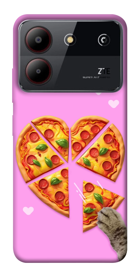 Чехол Pizza Love для ZTE Blade A54 4G